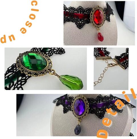 Set of 3! Sanderson Sister Necklaces for Halloween. Super Cute Hocus Pocus Witches Necklaces for Halloween. Three Witches Necklaces for Women, Adults, and Teens. Great Group Costume Outfit Accessories for Women. Affordable Hocus Pocus Witches Costume Acce in Saudi Arabia