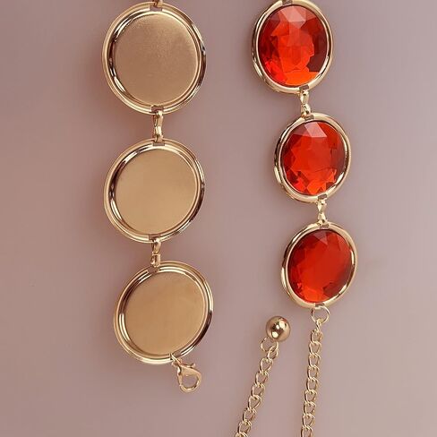 حزام الخصر التنكري للهالوين من FORNYIN سلسلة من الحجر الأحمر لإكسسوارات الأزياء التنكرية in Kuwait