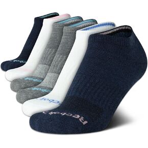 Reebok Women's Athletic Socks - Performance Cushioned Low Cut Socks (6 Pack)