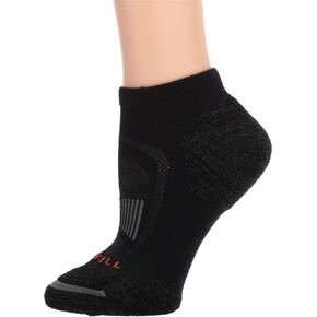 Merrell Men's and Women's Zoned Cushioned Wool Hiking Socks-1 Pair Pack-Breathable Unisex Arch Support