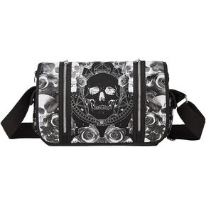 Goth Backpack Y2k Backpack EMO Backpack Goth Messenger Bag Grunge Backpack Street Hipster Backpack (BB3021) in Saudi Arabia