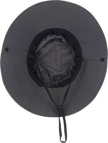 Muryobao 2 Pack Women Ponytail Summer Sun Hat UV Protection Wide Brim Foldable Safari Fishing Cap in Kuwait