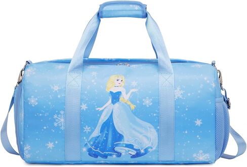 Dance Bags for Girls, Fairy Blue Duffle Bags with Wet & Shoe Compartment Ballet Bag for Girls, Water Resistant Gym Sport Travel Bag Overnight Sleepover Bags in Saudi Arabia
