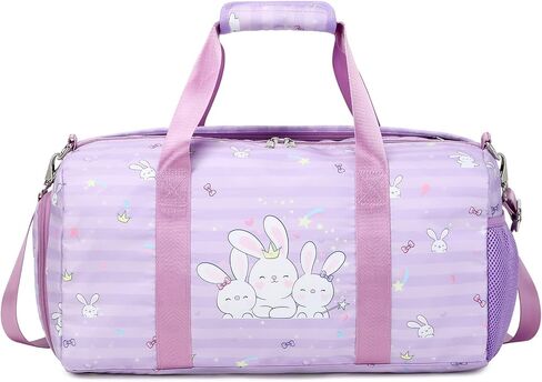 Dance Bags for Girls, Fairy Blue Duffle Bags with Wet & Shoe Compartment Ballet Bag for Girls, Water Resistant Gym Sport Travel Bag Overnight Sleepover Bags in Saudi Arabia