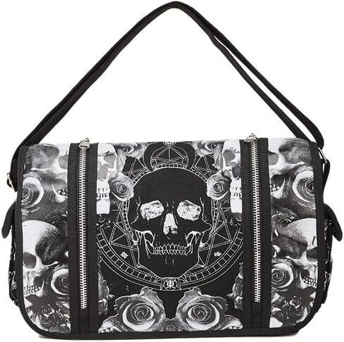 Goth Backpack Y2k Backpack EMO Backpack Goth Messenger Bag Grunge Backpack Street Hipster Backpack (BB3021) in Kuwait