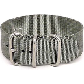 Da Luca Ballistic Nylon Military 1 Piece Watch Strap (Matte Buckle) 18mm 20mm 22mm 24mm 26mm in Saudi Arabia
