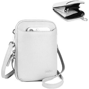 befen Leather Crossbody Cell Phone Purse for Women, Women's Small Zip Around Crossbody Wallet Bags - Fit iPhone 14 Pro in Saudi Arabia
