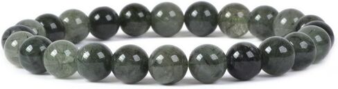 Justinstones Gem Semi Precious Gemstone 8mm Round Beads Stretch Bracelet 7 Inch Unisex in Kuwait