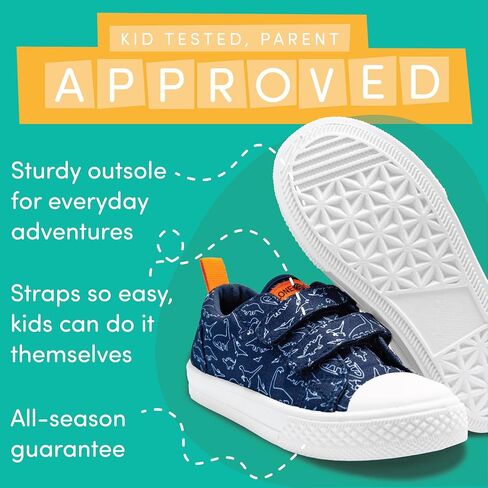 LONECONE Unisex Toddler Sneakers and Kids' Sneakers in 7 Fun Patterns in Kuwait