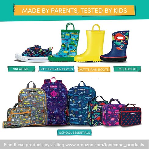 LONECONE Unisex Toddler Sneakers and Kids' Sneakers in 7 Fun Patterns in Kuwait