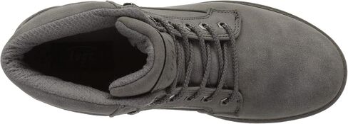 Lugz Womens Mantle Mid Lace Up Casual Boots Ankle Low Heel 1-2" - Grey in Saudi Arabia