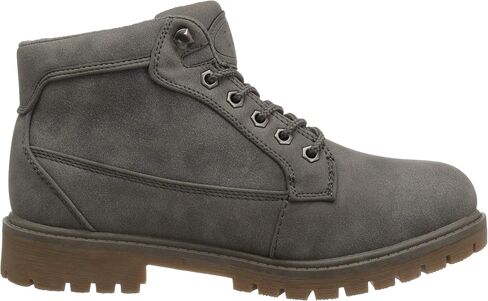 Lugz Womens Mantle Mid Lace Up Casual Boots Ankle Low Heel 1-2" - Grey in Saudi Arabia