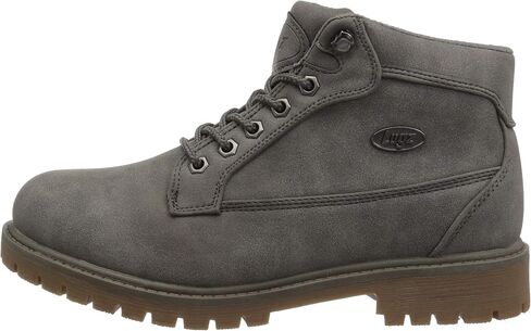 Lugz Womens Mantle Mid Lace Up Casual Boots Ankle Low Heel 1-2" - Grey in Saudi Arabia