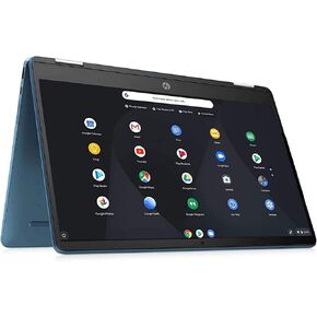HP X360 Chromebook ، 14 بوصة 2 في 1 قابل للتحويل ، معالج انتل سيليرون N4020 حتى 2.80 جيجاهرتز (4 جيجابايت رام 64 جيجابايت اس اس دي، كاميرا ويب، نظام تشغيل كروم) (مجدد) in Kuwait
