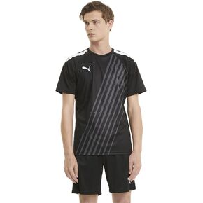 PUMA Men's TeamLIGA Graphic Jersey, Black White, X-Large in Saudi Arabia