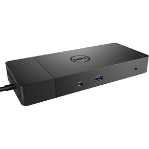 ديل قاعدة شحن WD19 130 واط (مع توصيل طاقة 90 واط) USB-C، HDMI، منفذ عرض مزدوج، اسود in Kuwait