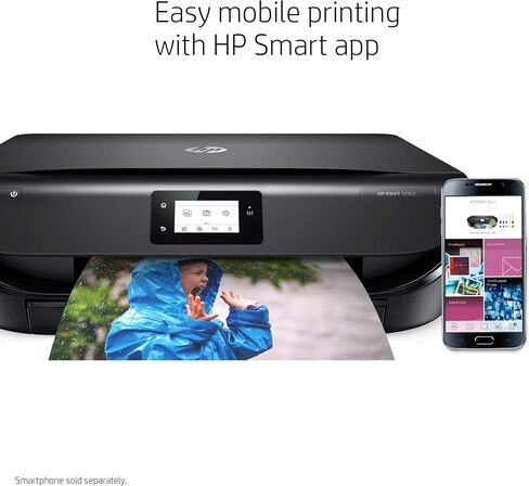 HP Envy 5055 Wireless All-in-One Photo Printer, HP Instant Ink & Amazon Dash Replenishment Ready (M2U85A) (Renewed) in Kuwait