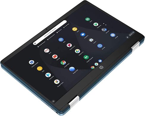 HP X360 Chromebook ، 14 بوصة 2 في 1 قابل للتحويل ، معالج انتل سيليرون N4020 حتى 2.80 جيجاهرتز (4 جيجابايت رام 64 جيجابايت اس اس دي، كاميرا ويب، نظام تشغيل كروم) (مجدد) in Kuwait
