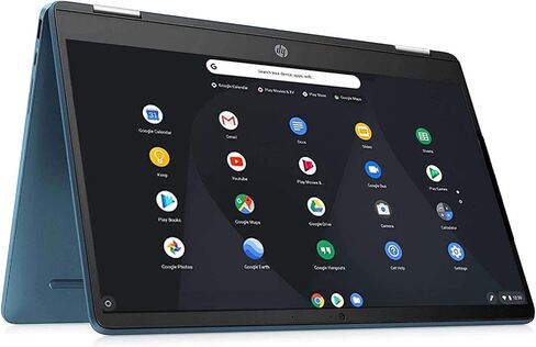 HP X360 Chromebook ، 14 بوصة 2 في 1 قابل للتحويل ، معالج انتل سيليرون N4020 حتى 2.80 جيجاهرتز (4 جيجابايت رام 64 جيجابايت اس اس دي، كاميرا ويب، نظام تشغيل كروم) (مجدد) in Kuwait