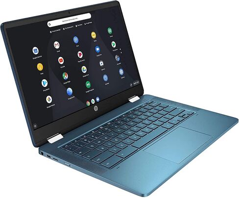 HP X360 Chromebook ، 14 بوصة 2 في 1 قابل للتحويل ، معالج انتل سيليرون N4020 حتى 2.80 جيجاهرتز (4 جيجابايت رام 64 جيجابايت اس اس دي، كاميرا ويب، نظام تشغيل كروم) (مجدد) in Kuwait