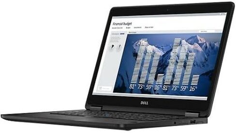 Dell Latitude E7470 Intel Core i5-6300U X2 2.4GHz 8GB 512GB SSD 14", Black (Certified Refurbished) in Saudi Arabia