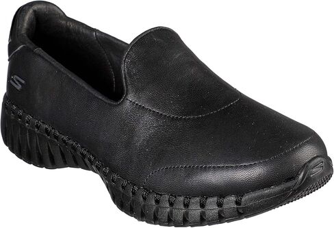 Skechers Women's GO Walk Smart - Fancy Pants Slip On Sneaker Black in Kuwait