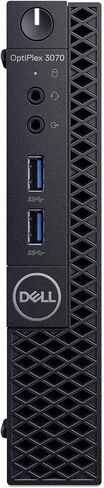 كمبيوتر ديل اوبتيبليكس 3070 المكتبي - انتل كور i5-9500 - ذاكرة الوصول العشوائي 8 جيجابايت - وسيط تخزين ذو حالة ثابتة 256 جيجابايت - حجم صغير in Kuwait