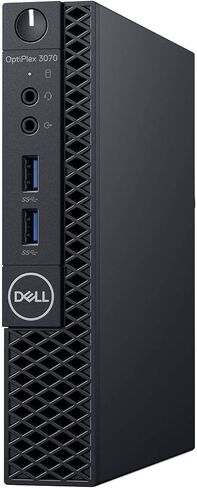 كمبيوتر ديل اوبتيبليكس 3070 المكتبي - انتل كور i5-9500 - ذاكرة الوصول العشوائي 8 جيجابايت - وسيط تخزين ذو حالة ثابتة 256 جيجابايت - حجم صغير in Kuwait