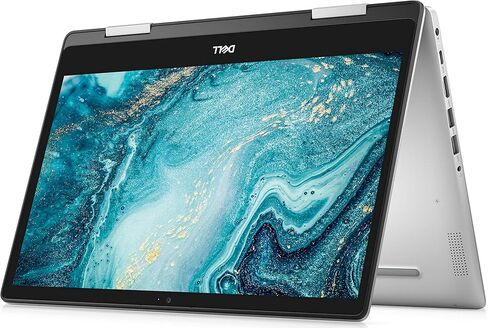 ديل انسبايرون 14 5491 14 انش 2 في 1 شاشة لمس قابلة للتحويل فل اتش دي (فضي) انتل كور i7-10510U، ذاكرة رام 8 جيجا، 512 جيجا اس اس دي، ويندوز 10 هوم (i5491-7265SLV-PUS) in Kuwait