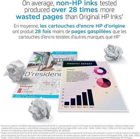 HP 61 | خرطوشة حبر | تعمل مع HP Deskjet 1000 1500 2050 2500 3000 3500 Series HP ENVY 4500 5500 Series | HP Officejet 2600 4600 Series | ثلاثية الألوان | CH562WN in Kuwait