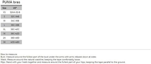 PUMA Women's Seamless Two Tone Print Sports Bra in Saudi Arabia