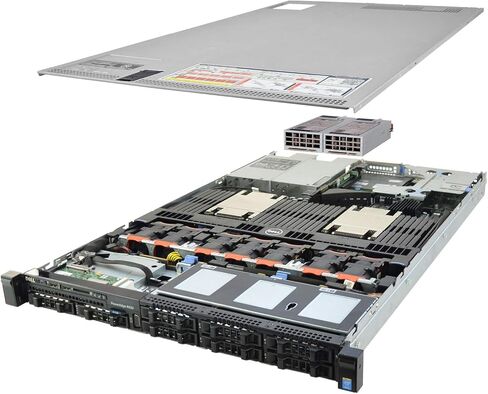 Dell PowerEdge R630 Server 2.60Ghz 28-Core 256GB 2X 512GB SSD 6X 1.2TB 12G H730P (Renewed) in Saudi Arabia