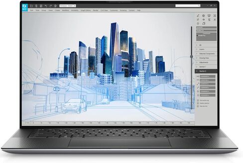 Dell Precision 5560 15.6 بوصة الجيل الحادي عشر Core i7-11850(8-Core) 512GB PCIe SSD 32GB RAM 4K UHD (3840x2160) IPS Touch NVidia T1200 4GB Win 11 PRO (متجدد) in Saudi Arabia