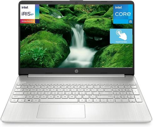 2022 Newest HP Notebook Laptop, 15.6" FHD Touchscreen, Intel Core i5-1135G7, 16GB DDR4 RAM, 1TB PCIe SSD, Wi-Fi 5, Webcam, Bluetooth, HDMI, Windows 11 Home, Silver in Saudi Arabia
