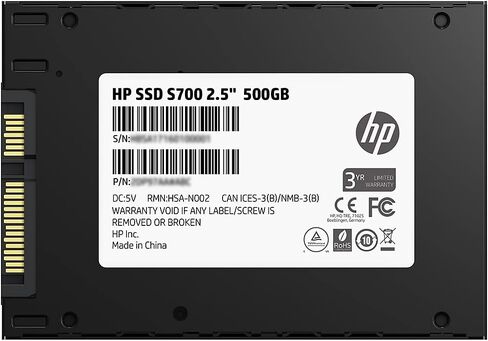HP S700 2.534; 500GB SATA III Internal Solid State Drive (SSD) 2DP99AA#ABC in Saudi Arabia