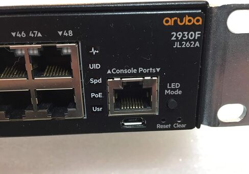 HP HPE Aruba 2930F 48G PoE+ 4SFP Switch, JL262A in Saudi Arabia