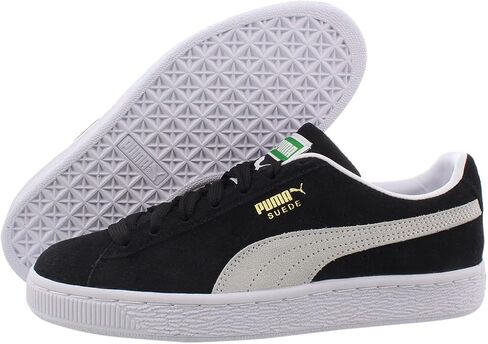 PUMA Suede Classic XXI Black White 9 B (M) in Saudi Arabia