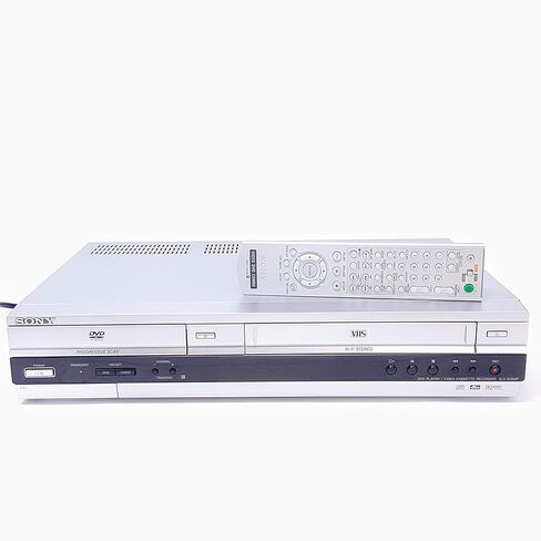 Sony SLV-D360P DVD Player / Video Cassette Recorder Combination 4-Head Hi-Fi VHS Player / CD Player W/ Progressive Scan, DTS Digital Out. (Renewed) in Saudi Arabia