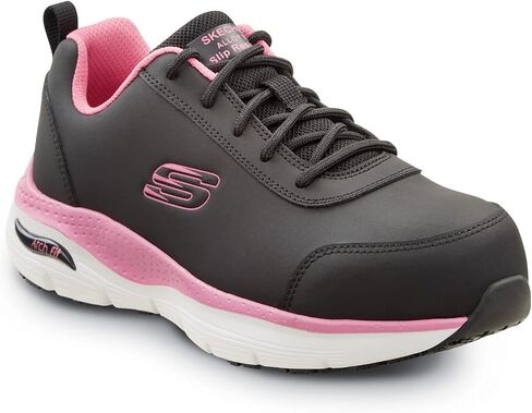 Skechers Work Arch Fit Reagan, Women's, Athletic Style, Alloy Toe, EH, MaxTrax Slip Resistant, Work Shoe in Kuwait