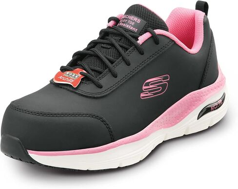 Skechers Work Arch Fit Reagan, Women's, Athletic Style, Alloy Toe, EH, MaxTrax Slip Resistant, Work Shoe in Kuwait