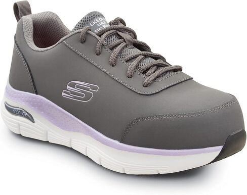 Skechers Work Arch Fit Reagan, Women's, Athletic Style, Alloy Toe, EH, MaxTrax Slip Resistant, Work Shoe in Saudi Arabia