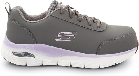 Skechers Work Arch Fit Reagan, Women's, Athletic Style, Alloy Toe, EH, MaxTrax Slip Resistant, Work Shoe in Saudi Arabia