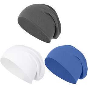 Bohend Bohemian Beanie Hats Headwear Cap Stretch Non Slip Bandanas Sleep Turbans Hats for Women Men Close top Head Covering in Saudi Arabia