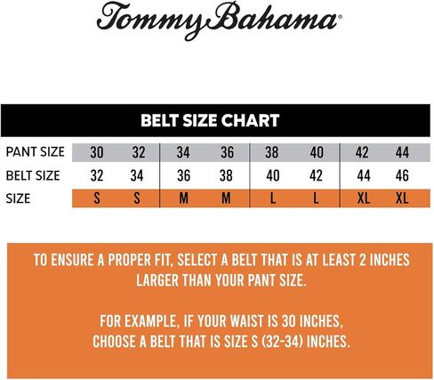 Tommy Bahama Men's Casual Fabric Belt in Saudi Arabia
