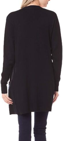Womens Light Weight Open Front Long Cardigan with Pockets in Kuwait