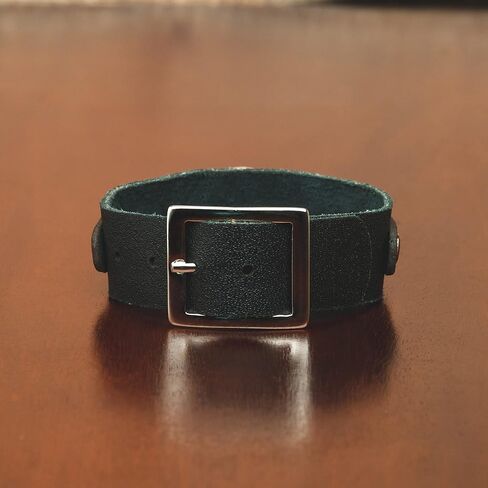 Intercession™ St Benedict Genuine Leather Protection Bracelet - Made in Brazil in Kuwait
