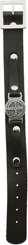 Intercession™ St Benedict Genuine Leather Protection Bracelet - Made in Brazil in Kuwait