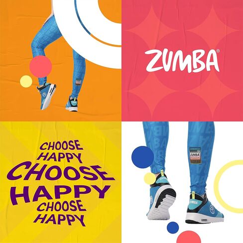 ZUMBA Air Funk Women’s Dance Shoes, Mid-Top Fitness Sneakers in Kuwait