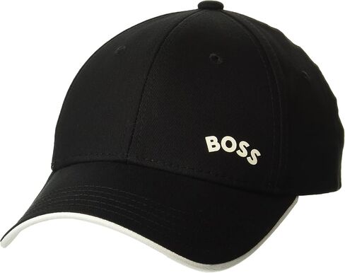 BOSS Men's Curved Logo Cotton Twill Hat in Saudi Arabia