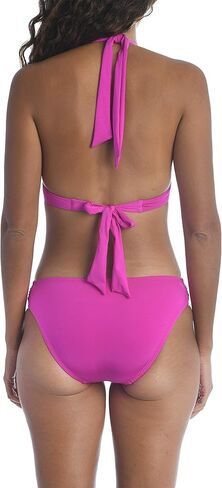 Trina Turk Women's Standard Triangle Halter Hipster Bikini Swimsuit Top in Kuwait
